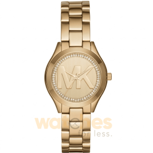 Michael Kors Women’s Quartz Gold Stainless Steel Gold Dial 33mm Watch MK3477