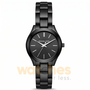 Michael Kors Women’s Quartz Black Stainless Steel Black Dial 33mm Watch MK3587