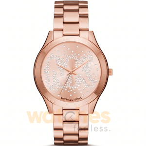 Michael Kors Women’s Quartz Rose Gold Stainless Steel Rose Gold Dial 42mm Watch MK3591