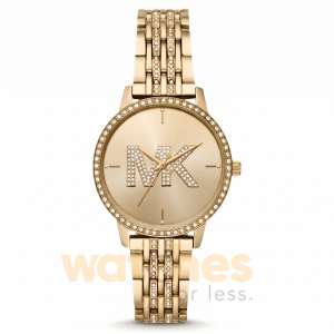 Michael Kors Women’s Quartz Gold Stainless Steel Gold Dial 36mm Watch MK4371