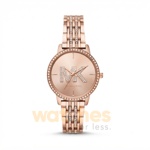 Michael Kors Women’s Quartz Rose Gold Stainless Steel Rose Gold Dial 34mm Watch MK4372