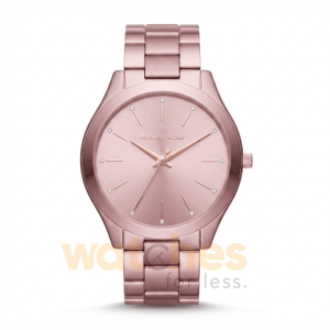 Michael Kors Women’s Quartz Pink Stainless Steel Pink Dial 41mm Watch MK4456