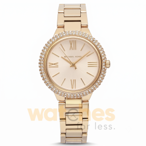 Michael Kors Women’s Quartz Gold Stainless Steel Gold Dial 33mm Watch MK4459