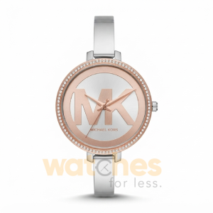Michael Kors Women’s Quartz Stainless Steel Silver Dial 36mm Watch MK4546