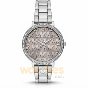 Michael Kors Women’s Quartz Silver Stainless Steel Grey Dial 38mm Watch MK4672
