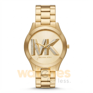 Michael Kors Women’s Quartz Gold Stainless Steel Gold Dial 42mm Watch MK4732