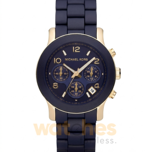 Michael Kors Women’s Quartz Stainless Steel Blue Dial 38mm Watch MK5316