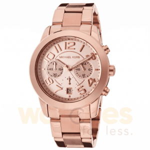 Michael Kors Women’s Quartz Stainless Steel Rose Gold Dial 41mm Watch MK5727