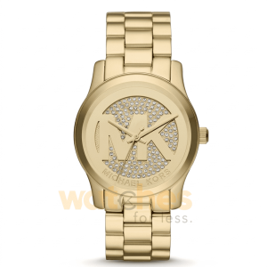Michael Kors Women’s Quartz Gold Stainless Gold Dial 38mm Watch MK5852