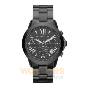 Michael Kors Women’s Chronograph Quartz Stainless Steel Black Dial 40mm Watch MK6303