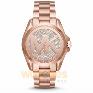 Michael Kors Women’s Quartz Rose Gold Stainless Steel Rose Gold Dial 43mm Watch MK6437