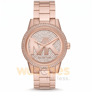 Michael Kors Women’s Quartz Stainless Steel Rose Gold Dial 41mm Watch MK6863