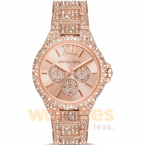 Michael Kors Women’s Quartz Rose Gold Stainless Steel Rose Gold Dial 42mm Watch MK6961