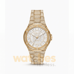 Michael Kors Women’s Quartz Gold Stainless Steel White Dial 41mm Watch MK6991