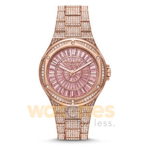 Michael Kors Women’s Quartz Rose Gold Stainless Steel Pink Dial 41mm Watch MK6992