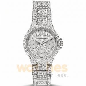 Michael Kors Women’s Quartz Silver Stainless Steel Silver Pave Dial 33mm Watch MK6996