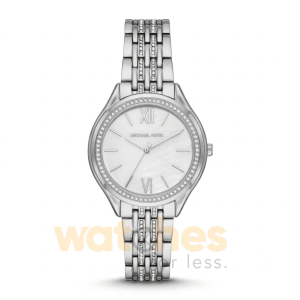 Michael Kors Women’s Quartz Silver Stainless Steel Mother Of Pearl Dial 36mm Watch MK7075