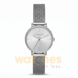 Michael Kors Women’s Quartz Silver Stainless Steel Silver Dial 32mm Watch MK7123