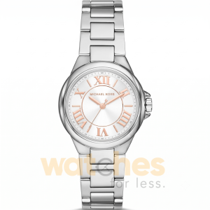 Michael Kors Women’s Quartz Silver Stainless Steel White Dial 33mm Watch MK7259