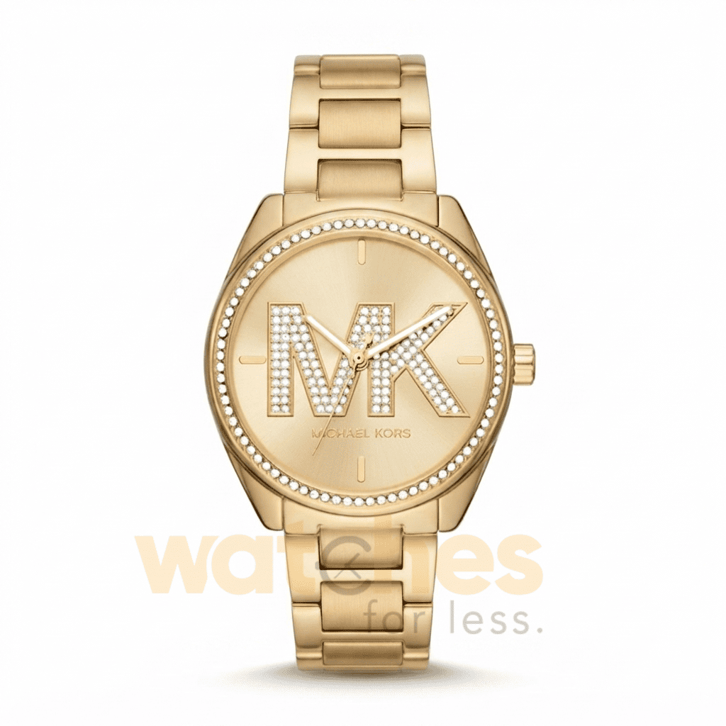 Michael Kors Women’s Quartz Gold Stainless Steel Gold Dial 36mm Watch MK7381