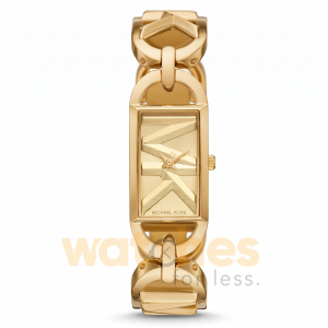 Michael Kors Women’s Quartz Gold Stainless Steel Gold Dial 30mm Watch MK7406