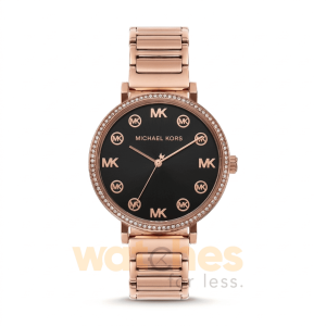 Michael Kors Women’s Quartz Stainless Steel Black Dial 38mm Watch MK7416