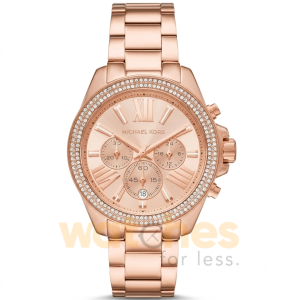 Michael Kors Women’s Quartz Rose Gold Stainless Steel Rose Gold Dial 42mm Watch MK7430