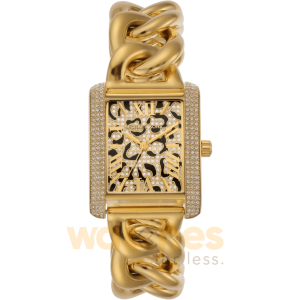 Michael Kors Women’s Quartz Gold Stainless Steel Crystal Pave Dial 32mm Watch MK7437