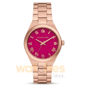 Michael Kors Women’s Quartz Rose Gold Stainless Steel Pink Dial 37mm Watch MK7462