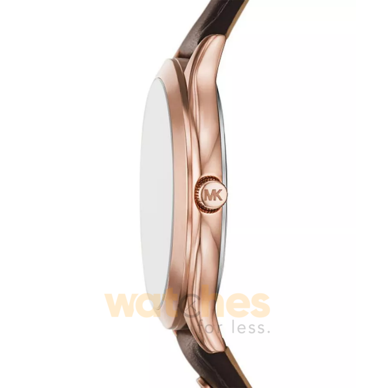 Michael Kors Women’s Quartz Leather Strap Brown Dial 38mm Watch MK7489 (Without Tag) - Image 3