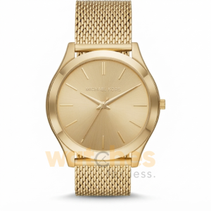 Michael Kors Men’s Quartz Gold Stainless Steel Gold Dial 44mm Watch MK8625