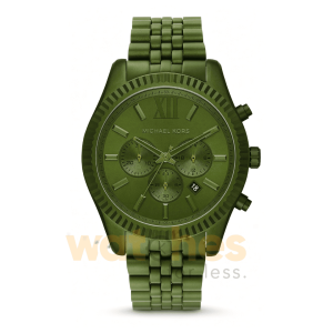 Michael Kors Men’s Chronograph Quartz Green Stainless Steel Green Dial 44mm Watch MK8790