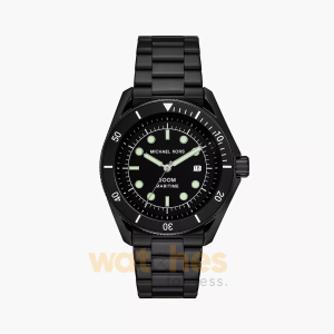 Michael Kors Men’s Quartz Stainless Steel Black Dial 42mm Watch MK9181 (Without Tag)