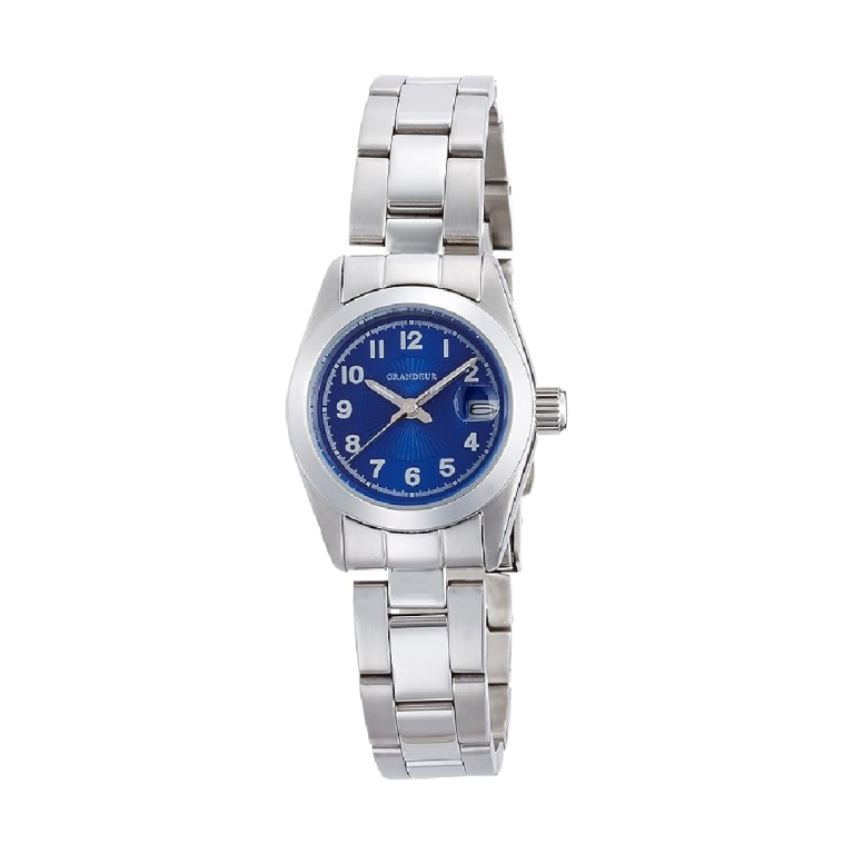 GRANDEUR Japan Women’s Quartz Stainless Steel Blue Dial 20mm Watch GSX052L2