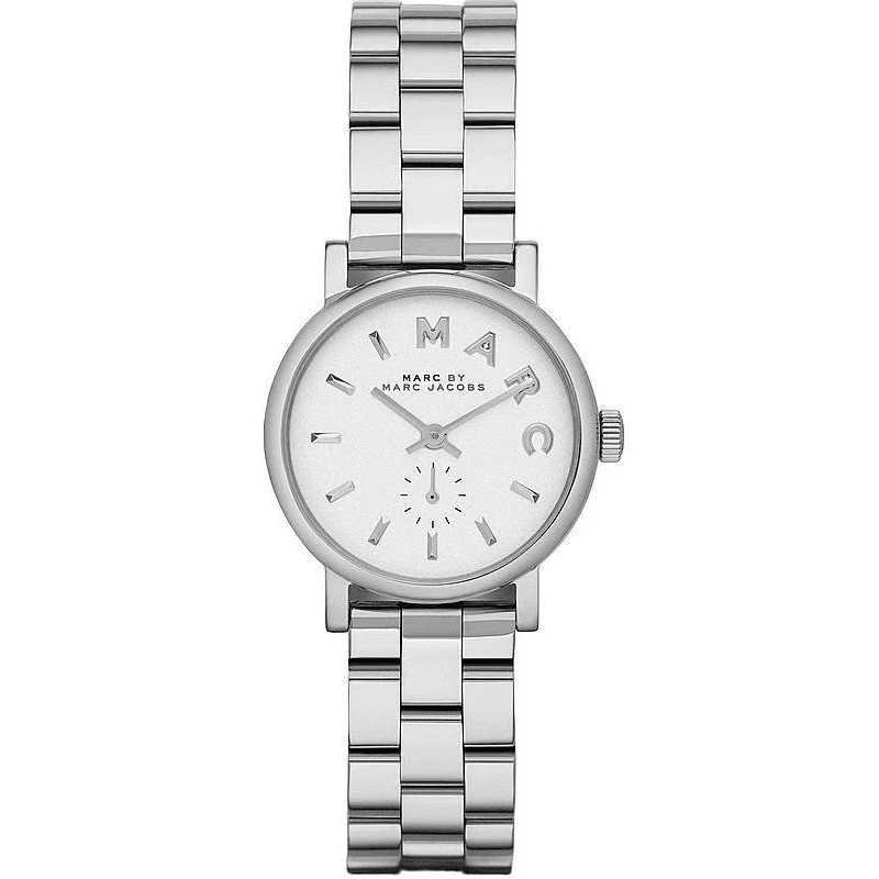 Marc by Marc Jacobs Women's Quartz Stainless Steel White Dial 28mm Watch MBM3246