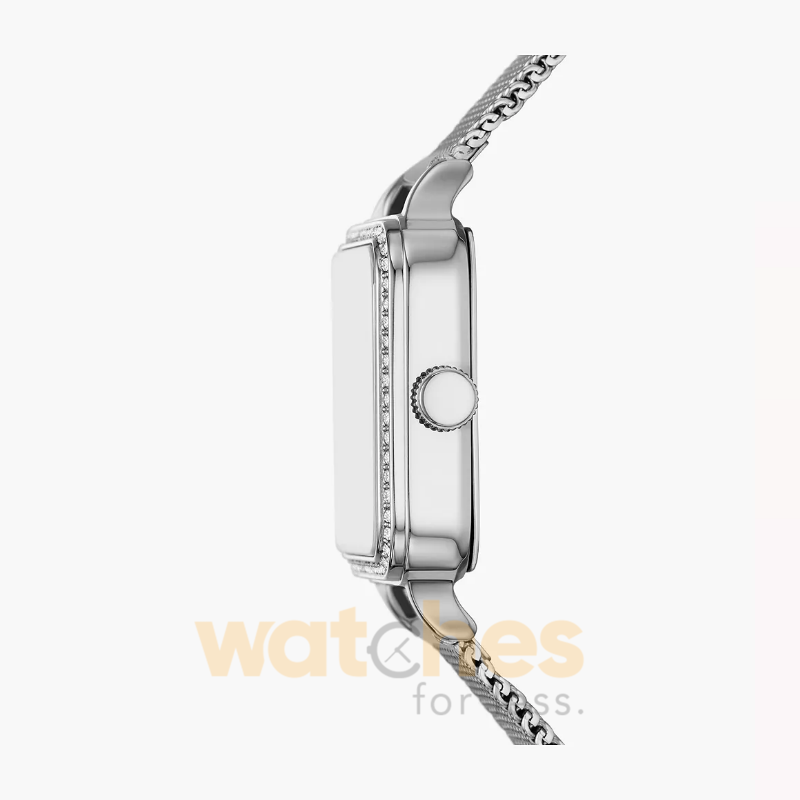 Fossil Women’s Quartz Stainless Steel White Dial 28mm Watch BQ3970 (Without Tag) - Image 2