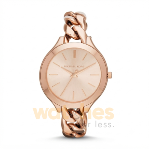 Michael Kors Women’s Quartz Rose Gold Stainless Steel Rose Gold Dial 42mm Watch MK3223