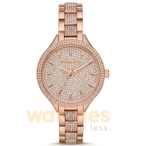 Michael Kors Women’s Quartz Rose Gold Stainless Steel Rose Gold Dial 38mm Watch MK3799