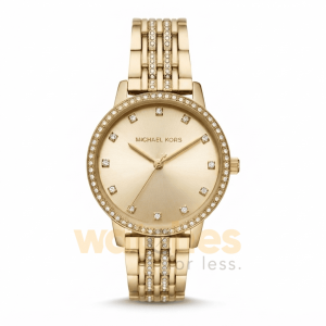 Michael Kors Women’s Quartz Gold Stainless Steel Gold Dial 36mm Watch MK4368