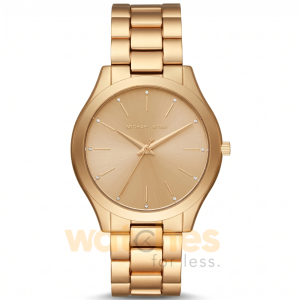 Michael Kors Women’s Quartz Gold Stainless Steel Gold Dial 42mm Watch MK4501