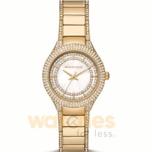 Michael Kors Women’s Quartz Stainless Steel White Dial 33mm Watch MK4655