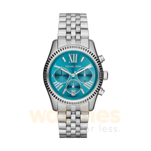 Michael Kors Unisex Quartz Stainless Steel Sky Blue Dial 38mm Watch MK5887