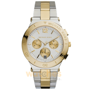 Michael Kors Men’s Quartz Stainless Steel Silver Dial 40mm Watch MK5934 (Without Tag)