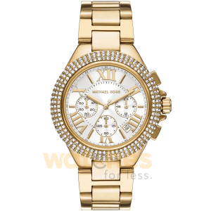 Michael Kors Women’s Quartz Gold Stainless Steel White Dial 43mm Watch MK6994