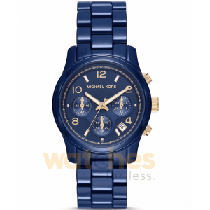 Michael Kors Women’s Quartz Blue Stainless Steel Blue Dial 38mm Watch MK7332