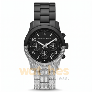 Michael Kors Women’s Quartz Pave Two Tone Stainless Steel Black Dial 38mm Watch MK7433