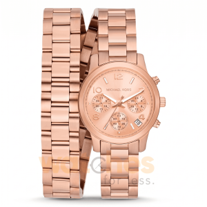 Michael Kors Women’s Quartz Rose Gold Stainless Steel Rose Gold Dial 34mm Watch MK7453