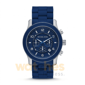 Michael Kors Unisex Chronograph Quartz Blue Stainless Steel Blue Dial 45mm Watch MK9077