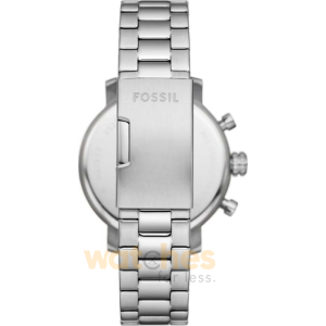 Fossil Men’s Chronograph Quartz Silver Stainless Steel Blue Dial 43mm Watch BQ2872 (Without Tag) - Image 3