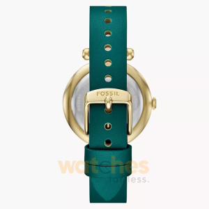 Fossil Women’s Quartz Green Leather Strap Mother OF Pearl Dial 36mm Watch BQ3991 (Without Tag) - Image 3